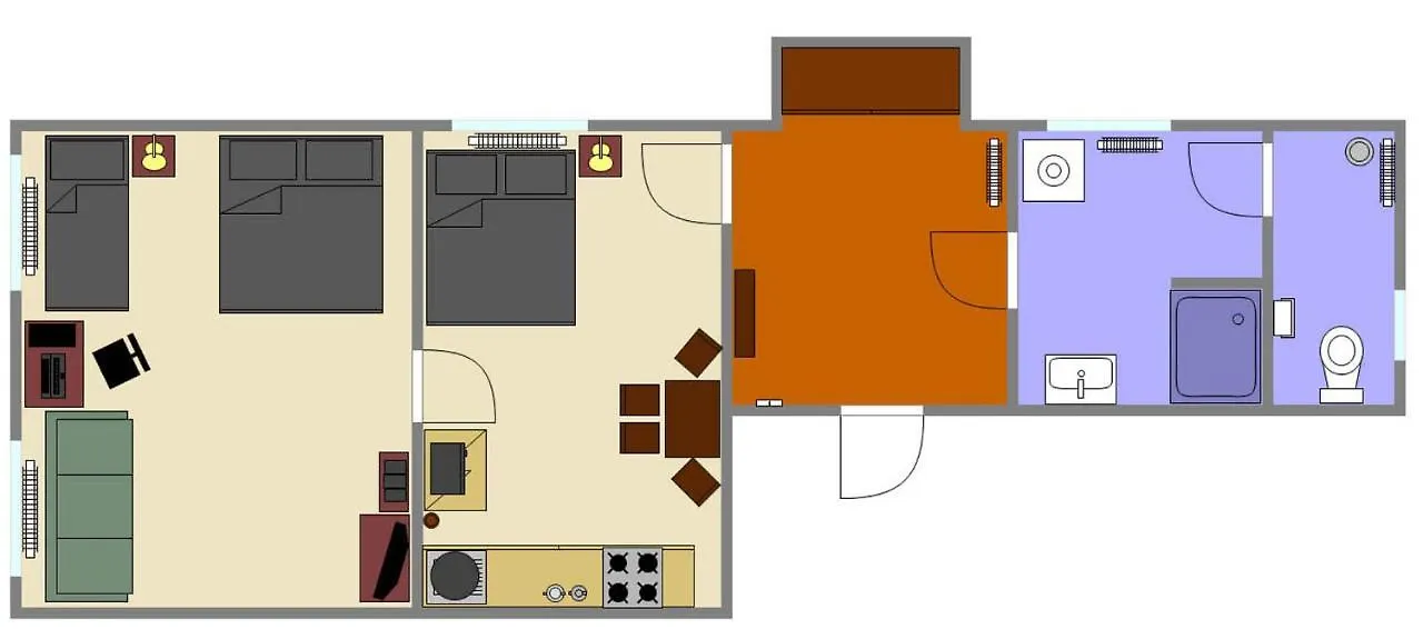 Apartmán Letná Praga